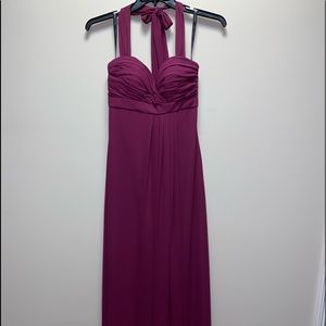 Long bridesmaid dress
